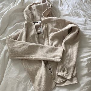 NWT Cream H&M Fleece Jacket